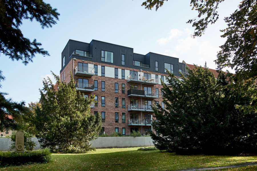 Astronomische Aussicht von den Penthauswohnungen auf die Tycho Brahes Alle, Tycho Brahes Alle 35, DK-2300 KBH